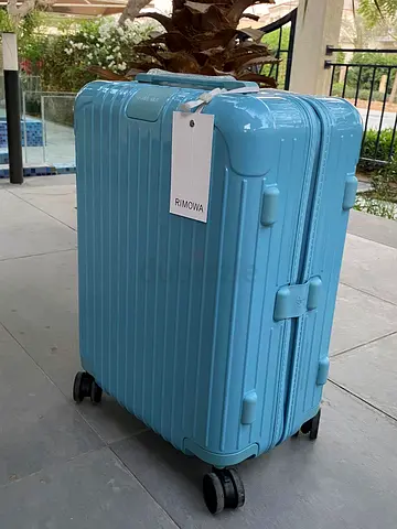 Rimowa Carry on Luggage Bag - Sky Blue