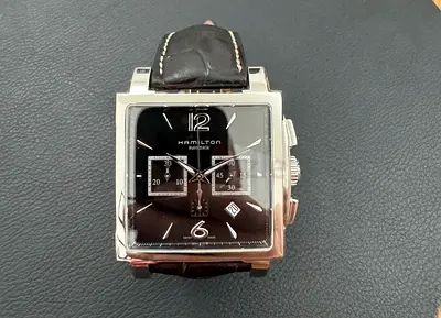 Hamilton Jazzmaster Square Chronograph