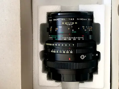 Mamiya RB 140 mmm 4.5 Macro prime lens