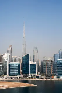DISCOUNTED OFFER l Furnished Studio l Canal &amp; Burj Khalifa View l Bus Stop in front of the Build