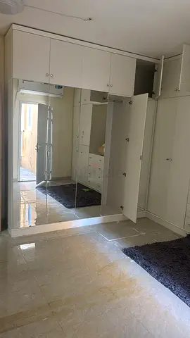 Modern Wardrobe with Mirrored Surface