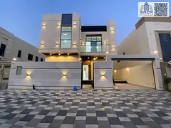 A villa with a modern design that combines luxury and comfort, making it the perfect choice for fami