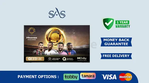 Hisense 55 Inch MiniLED 4K Smart TV | New - Free Delivery | Warranty | 144hz 55E7NTUK