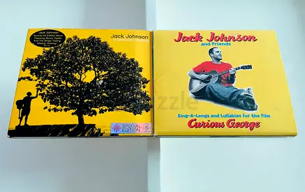 2 Jack Johnson Music CD’s