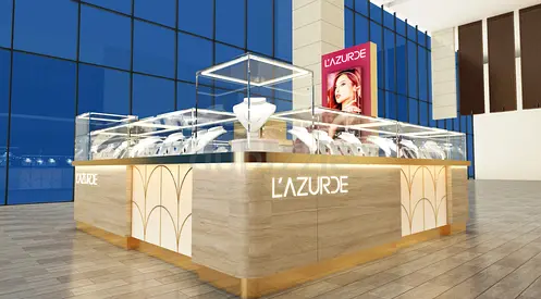 Luxury Jewelry Kiosk Design  Fabrication