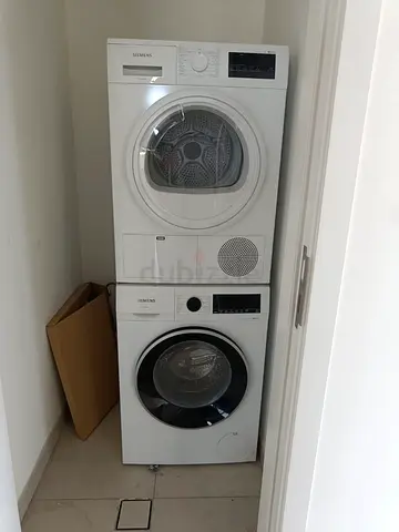 SIEMENS Brand Latest New Model Separate Set , Washer 9kg + Dryer 9kg Capacity