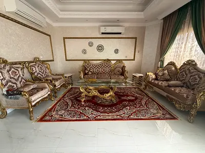 Elegant Classic Living Room Set with Carpet – Negotiable