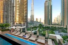(Burj Khalifa View) Luxurious 2BR + Maid’s Room in Act One | Act Two – Downtown Dubai
