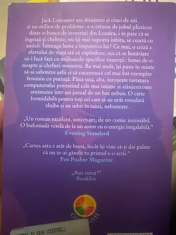 Un roman este mai mult decat o carte.