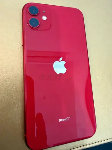 Red Apple iPhone 11 in Excellent Condition