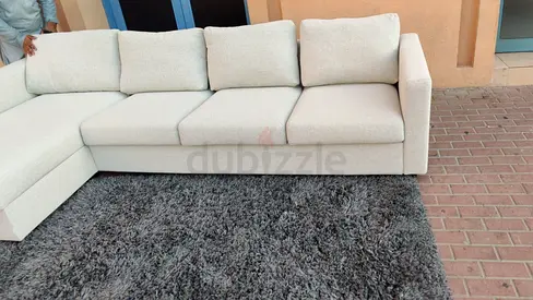 Selling in excellent Condition IKEA VIMLE L SHAPE SOFA BEIGE