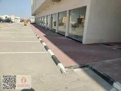 Brand-new commercial shops, first occupancy, available for annual rent. Located in Ajman – Al Jurf