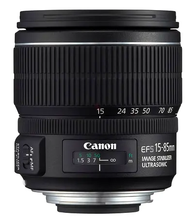 Canon EF-S 15-85mm f/3.5-5.6 IS USM Lens