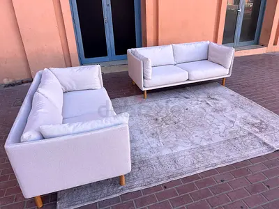 Cratebarrel sofa Beige