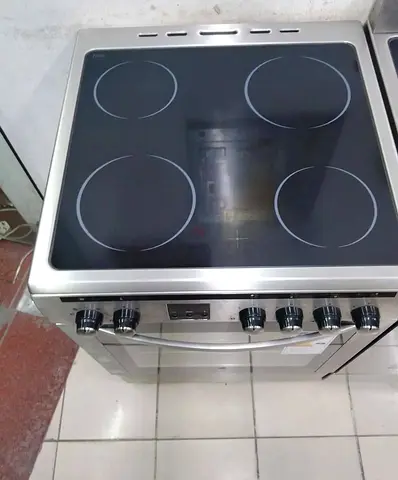 Hoover electric ceramic 4 hobs cooking range oven fan stove 60x60 WHK sale