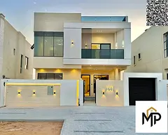 Luxury villa for sale at an attractive price in Al Zahia - Ajman | VIP super deluxe finishing and ea
