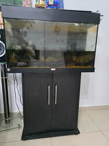 JUWEL Fish Aquarium with Cabinet - Perfect for Your Aquatic Friends