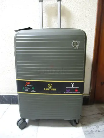 24INCH HARD FLEXIBLE TROLLEY CASE, EXPANDABLE DOUBLE ZIP