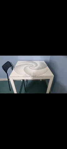Stylish Modern Square Table with Unique Design