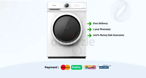 Washing Machine Midea 7kg | Warranty