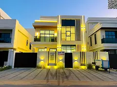 A luxurious, modern villa in Al-Haliou 2, with a price that includes registration fees, air conditio