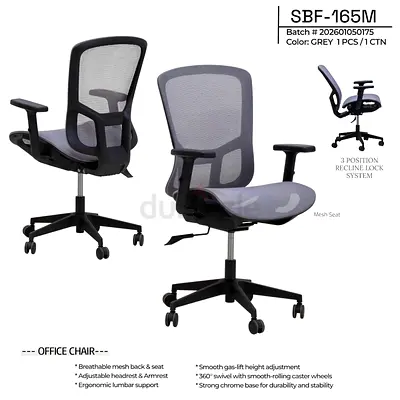 Ergonomic Office Chair with Adjustable Features