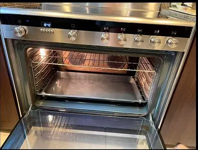 Freestanding Siemens Electric 5 Hobs Cooker Oven Size 90cm Width 60cm Depht