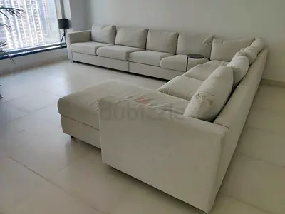 Perfect Condition IKEA Vimle U Shape Sofa Beige with storage