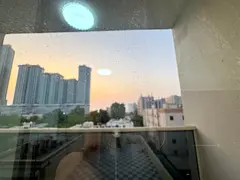 Furnished 2-bedroom apartment for monthly rent in Ajman Corniche, balcony, 3 bathrooms, utilities in
