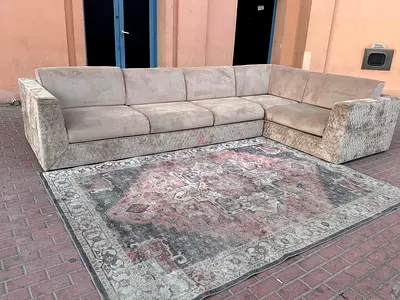 Amazing Condition Dv Home collection Corner _ Shape Sofa