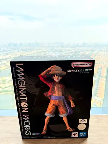 SHF Figuarts BANDAI Namco Imagination Works - One Piece Money D. Luffy BRAND NEW