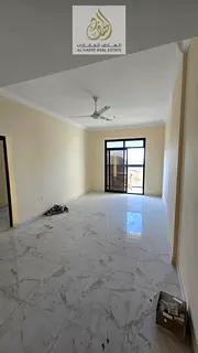 Two bedrooms, a living room, and three bathrooms. First occupancy. Close to the Dubai and Sharjah ex