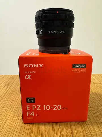 Sony E PZ 10-20mm F4 G lens