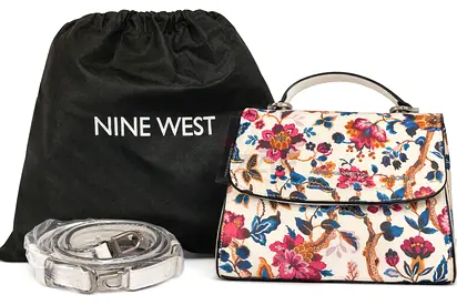 Beautiful Nine West Floral Handbag