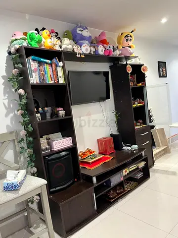 Stylish Entertainment Center with Ample Storage