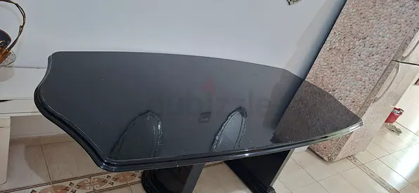 Stylish Black Dining Table