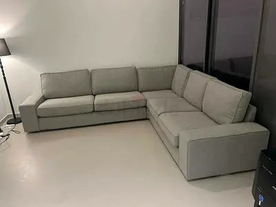 Looks great Condition Ikea Kivik Corner Sofa Beige