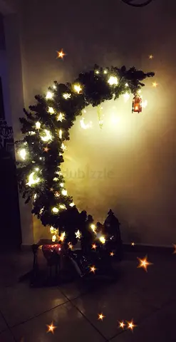 Ramadan crescent tree- home decor