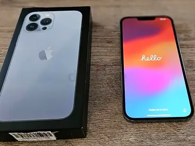 IPHONE 13 PRO MAX 256 GB WITH BOX PERFECT CONDITION