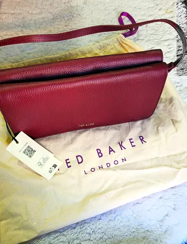 Ted Baker Elegant Burgundy Handbag