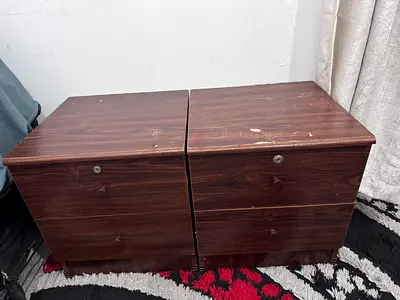 Bed side cubords