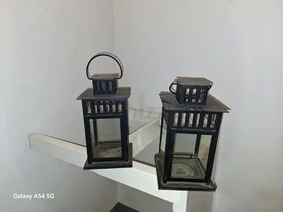 Chic Black Lanterns for Sale