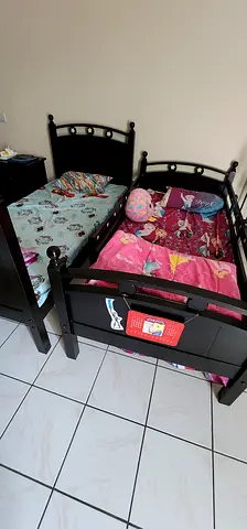 Bunk Beds with Bedding