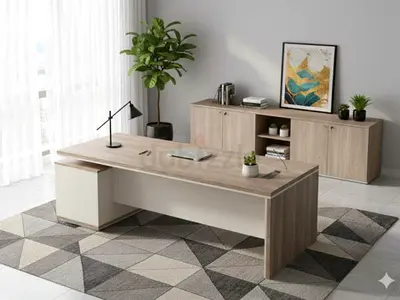 Executive Desk Dubai | L Shaped Executive Office Desk in UAE
