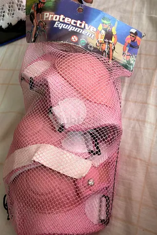 Brand New Pink Protective Gear Set for Kids