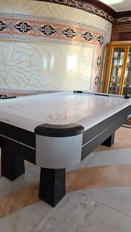 IceBlade Air Hockey Table, Professional Grade and White Glossy