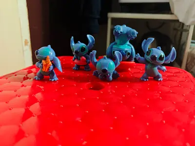 Collection of Stitch Action Figures