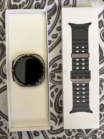 Samsung Galaxy Watch Ultra LTE, 47 mm Titanium Silver in excellent condition