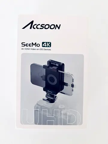 Accsoon SeeMo 4K (UHD) – HDMI Video Capture for iPhone/iPad (Like New)
