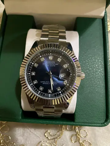 Elegant Rolex Watch with Diamond Accents